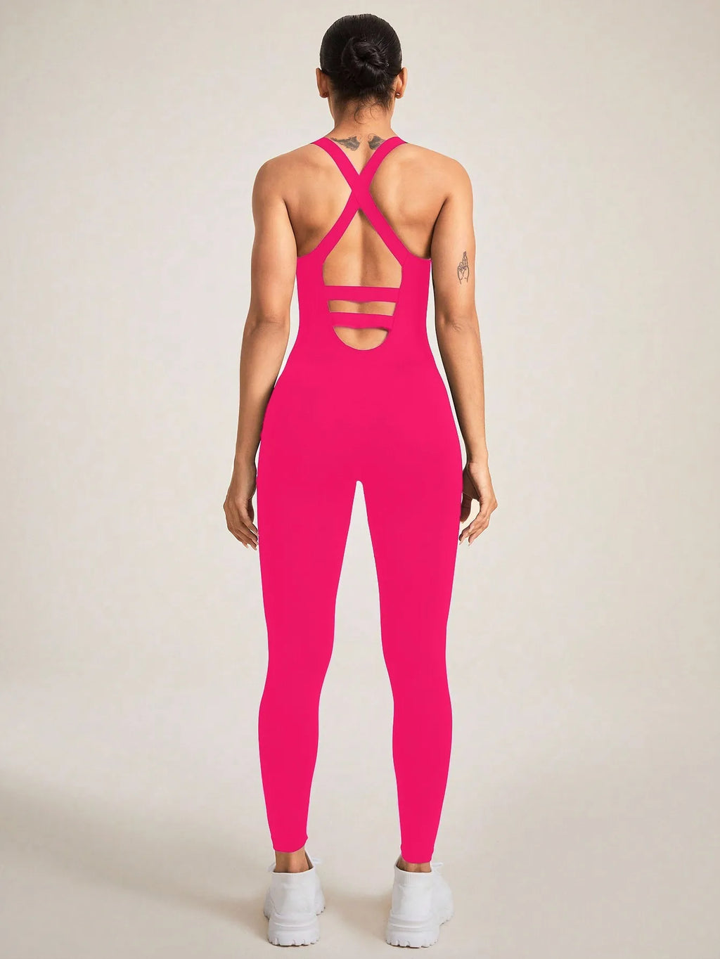 ShapeEase Seamless Tummy Control Bodysuit – Crisscross Back
