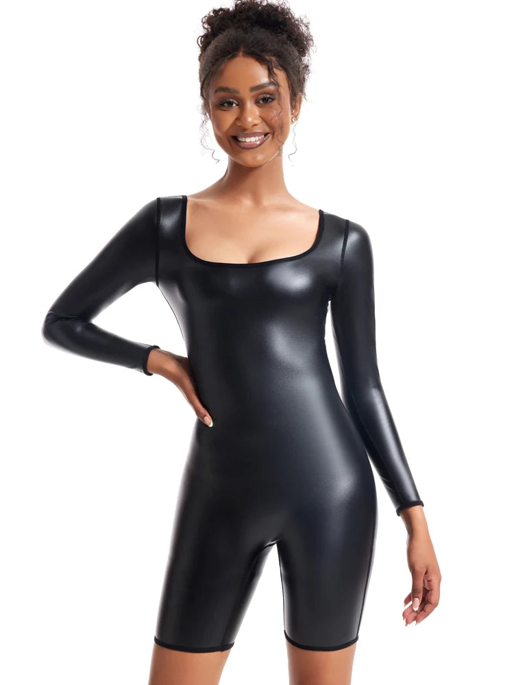 ShapeEase U-Neck Sculpting Bodysuit – Seamless Waist & Tummy Control