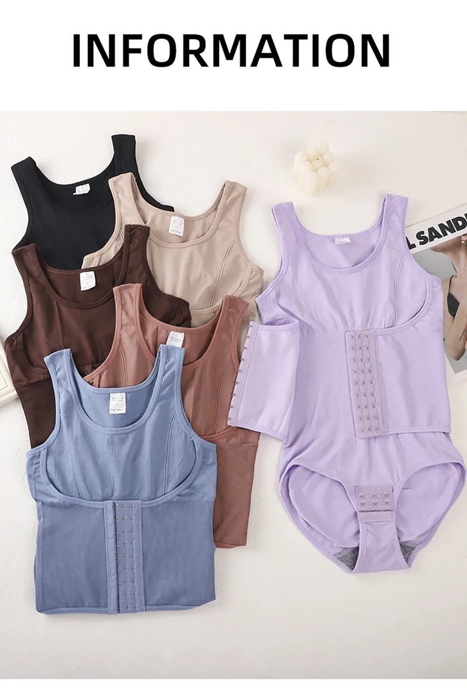 ShapeEase SculptZip Bodysuit – Zipper Waist & Tummy Control Shapewear