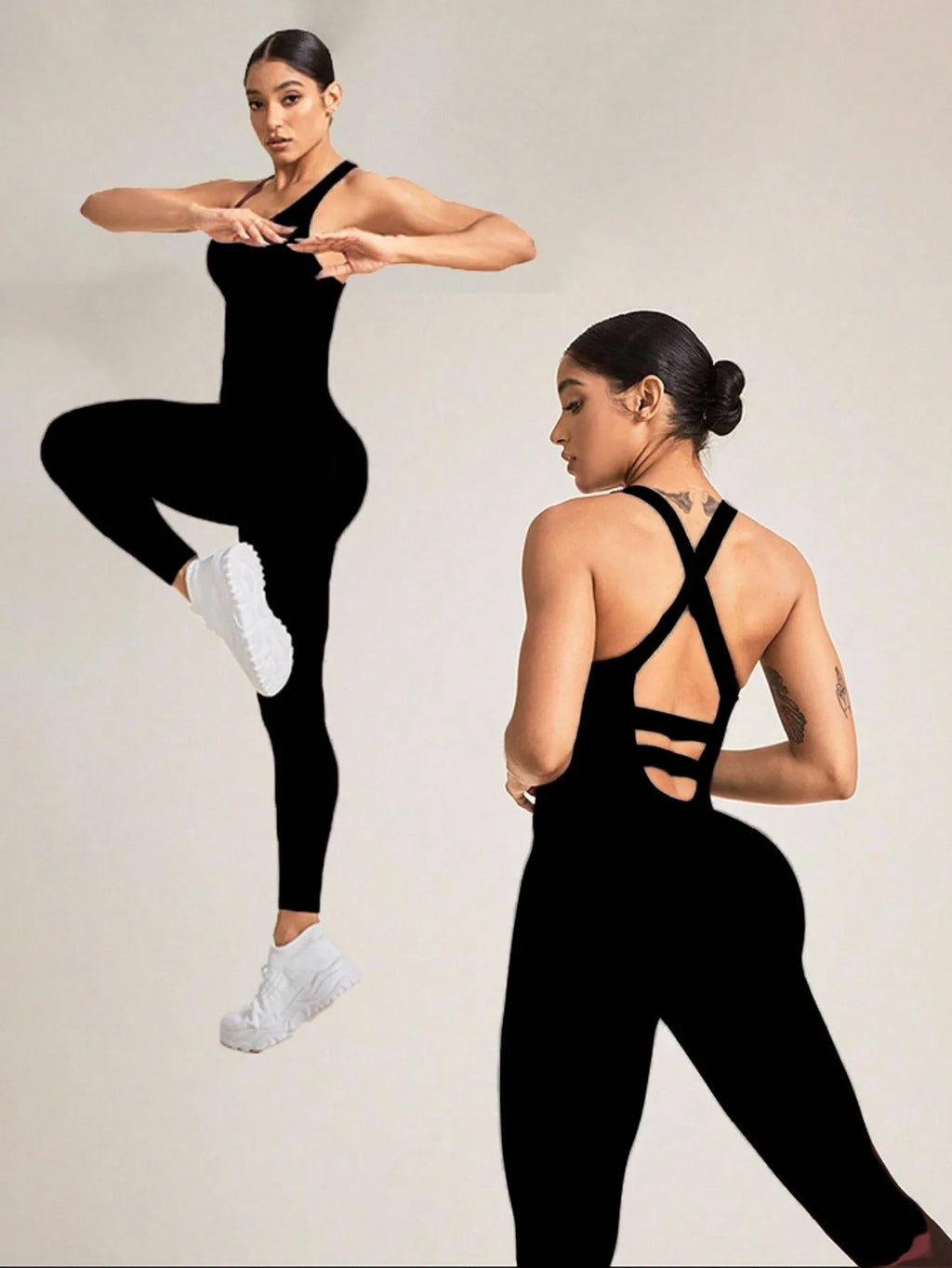 ShapeEase Seamless Tummy Control Bodysuit – Crisscross Back