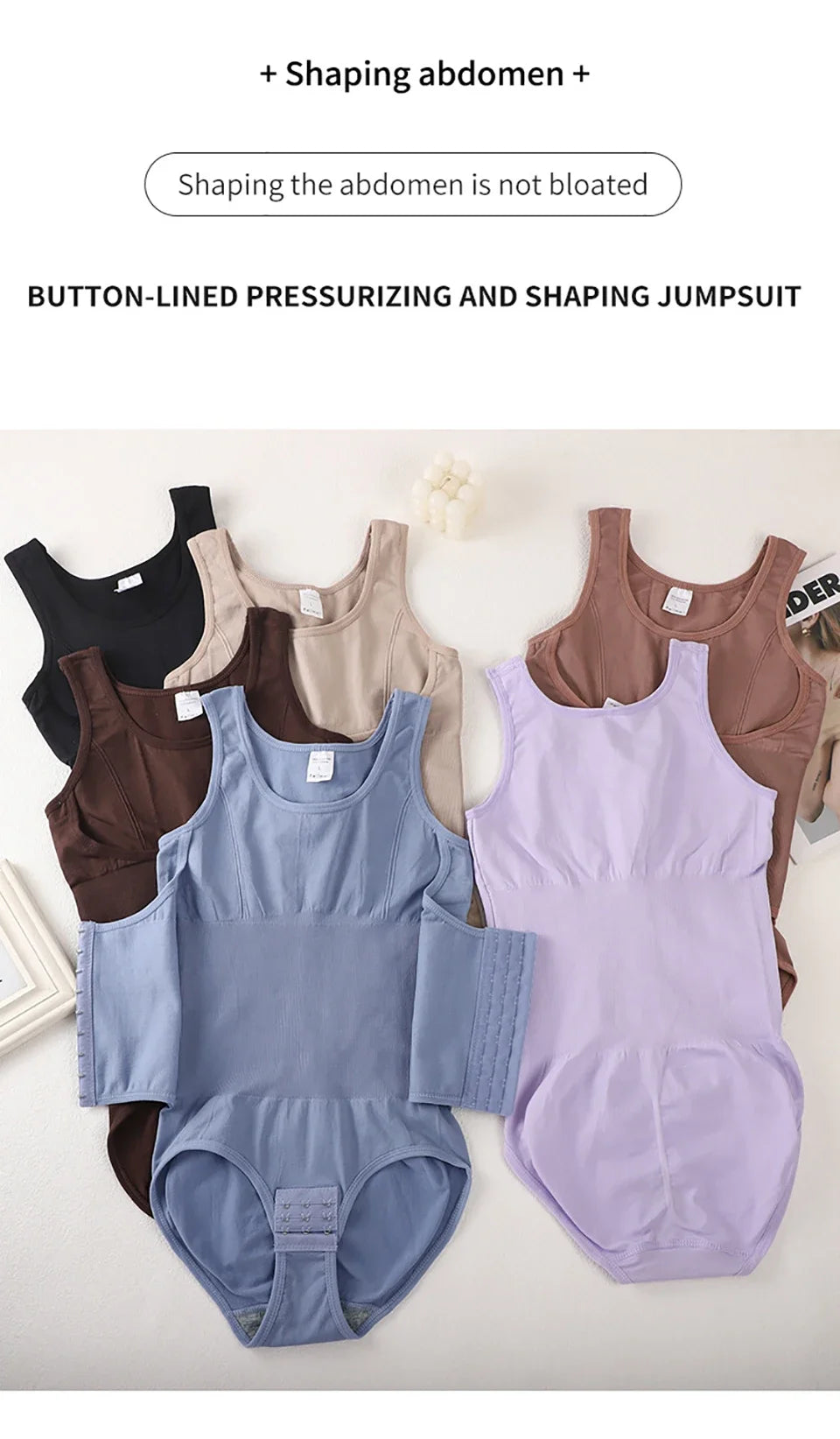 ShapeEase SculptZip Bodysuit – Zipper Waist & Tummy Control Shapewear