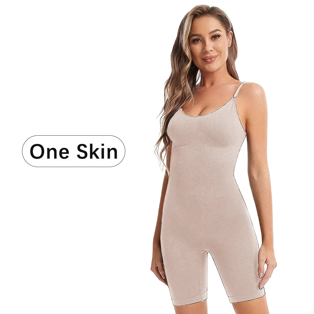 Full Coverage Thigh Slim Shapewear Bodysuit
