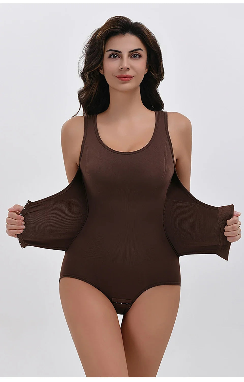 ShapeEase SculptZip Bodysuit – Zipper Waist & Tummy Control Shapewear