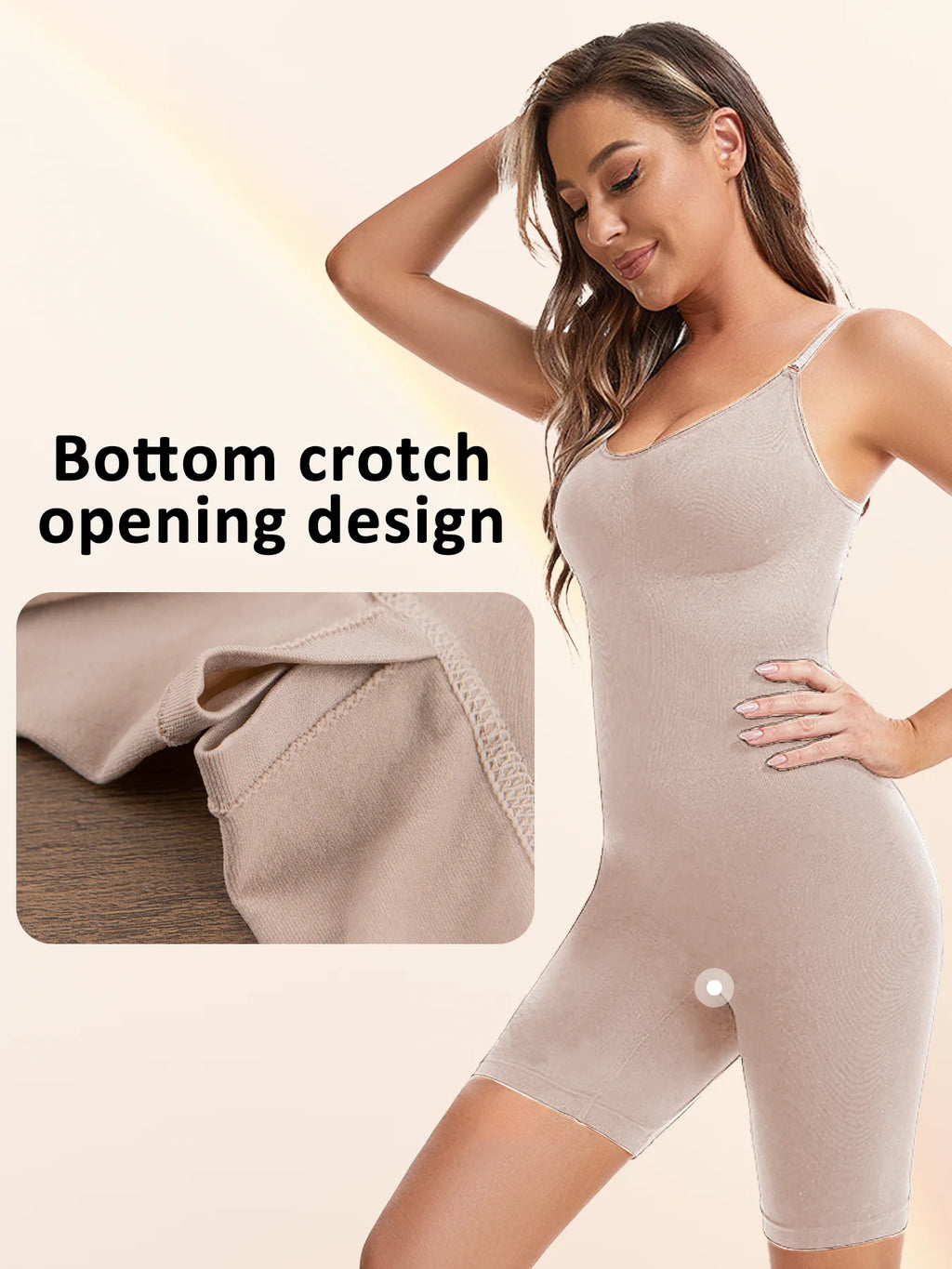 Full Coverage Thigh Slim Shapewear Bodysuit