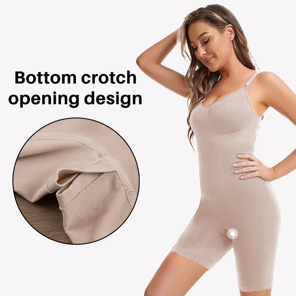 Full Coverage Thigh Slim Shapewear Bodysuit