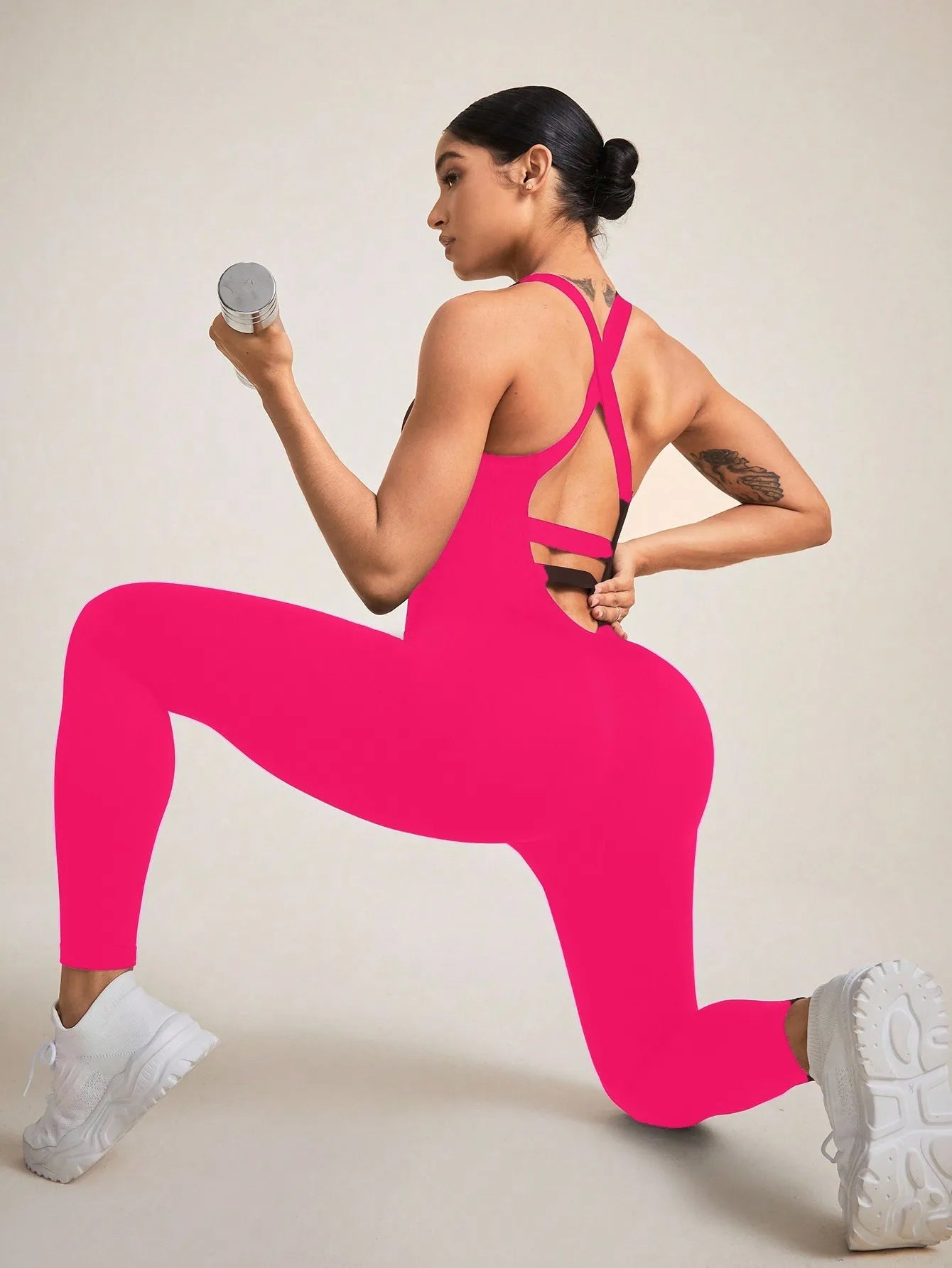 ShapeEase Seamless Tummy Control Bodysuit – Crisscross Back