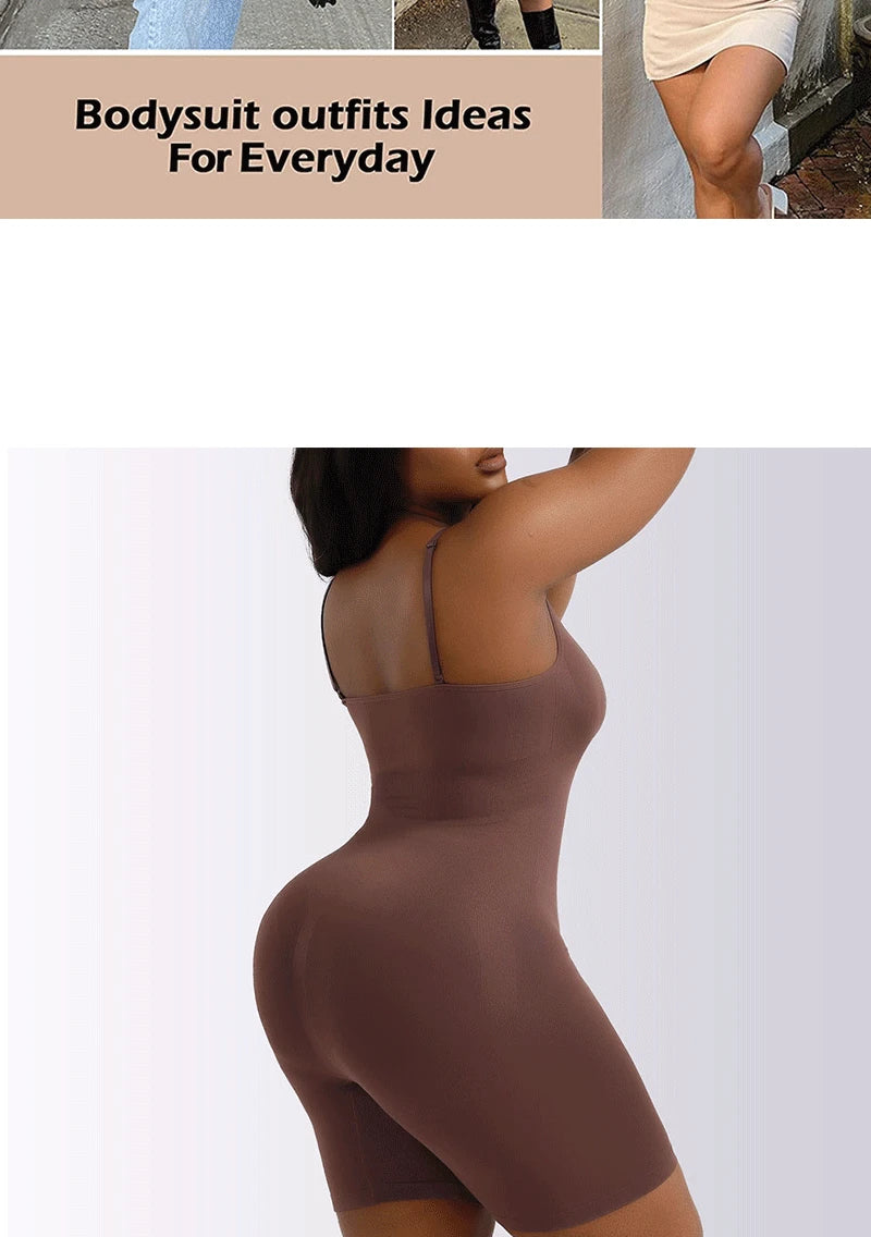 ShapeEase Full Body Sculpt Bodysuit – Firm Tummy & Waist Control