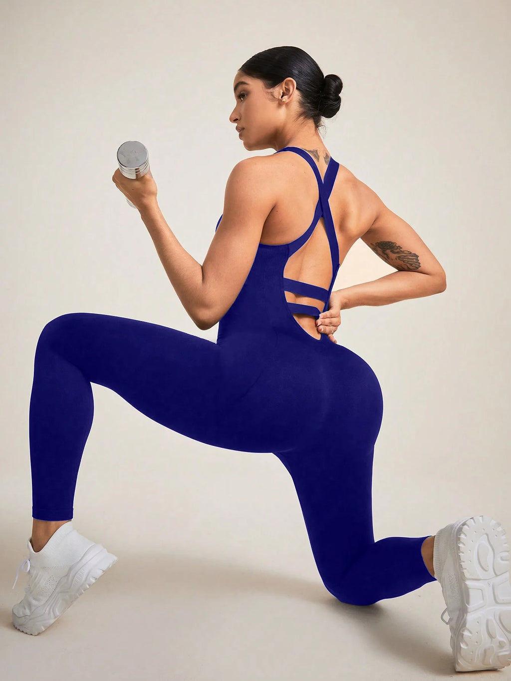 ShapeEase Seamless Tummy Control Bodysuit – Crisscross Back