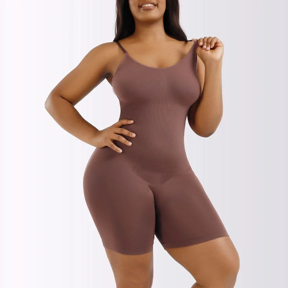 ShapeEase Full Body Sculpt Bodysuit – Firm Tummy & Waist Control