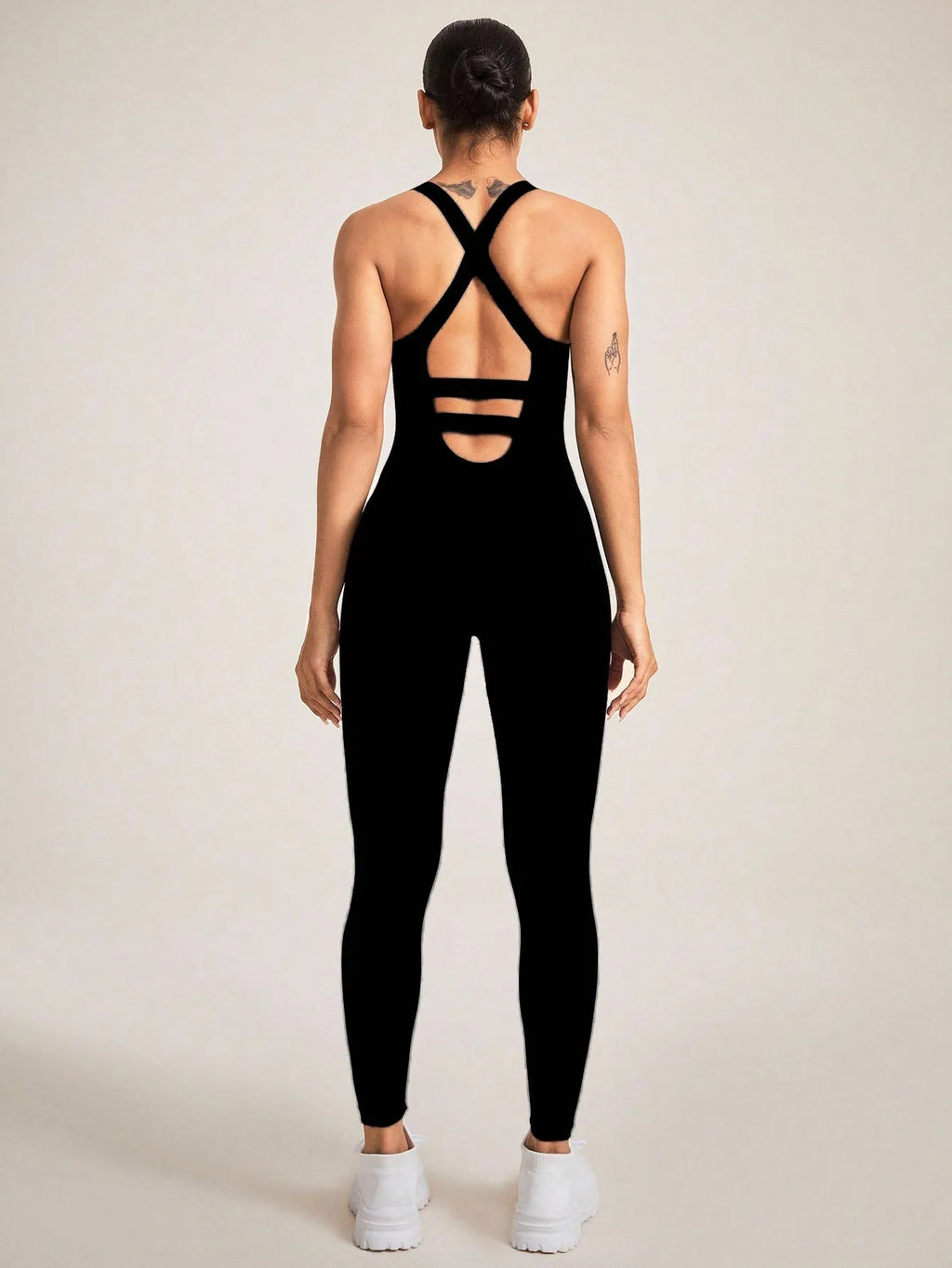 ShapeEase Seamless Tummy Control Bodysuit – Crisscross Back