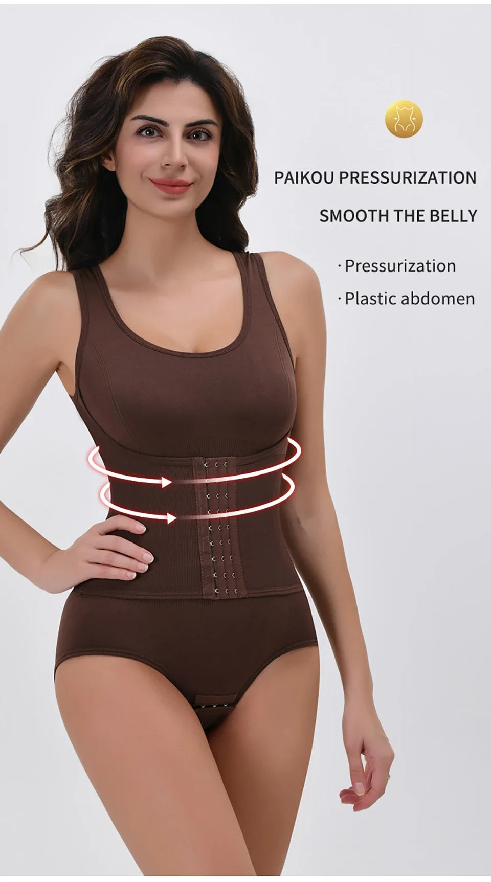 ShapeEase SculptZip Bodysuit – Zipper Waist & Tummy Control Shapewear