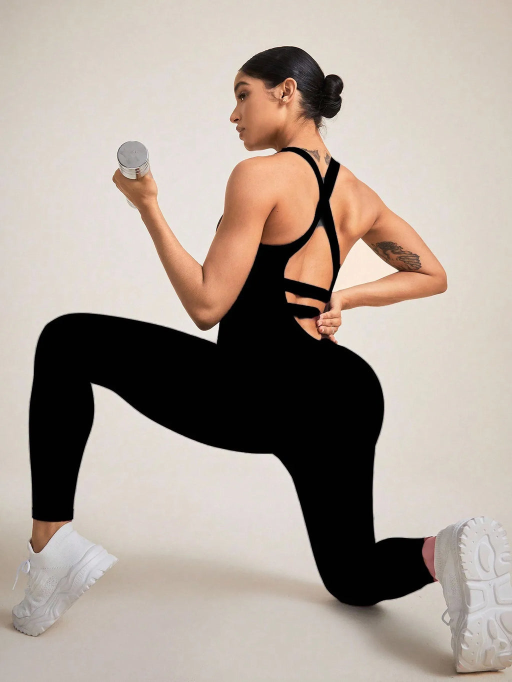 ShapeEase Seamless Tummy Control Bodysuit – Crisscross Back