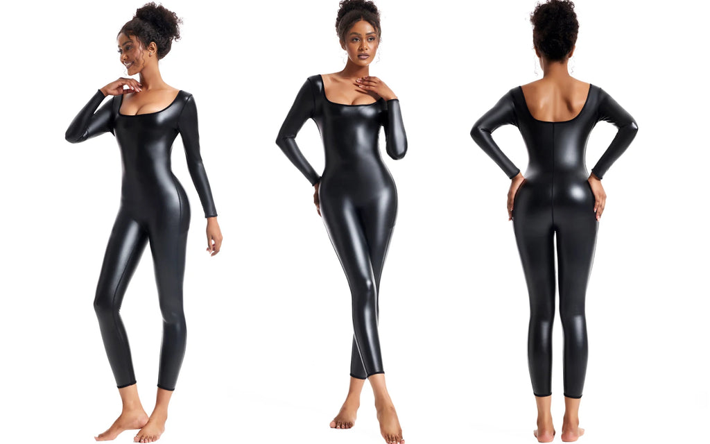 ShapeEase U-Neck Sculpting Bodysuit – Seamless Waist & Tummy Control