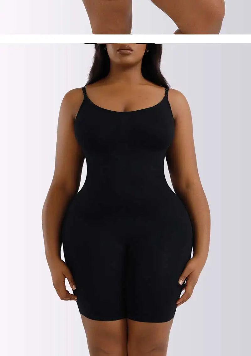 ShapeEase Full Body Sculpt Bodysuit – Firm Tummy & Waist Control