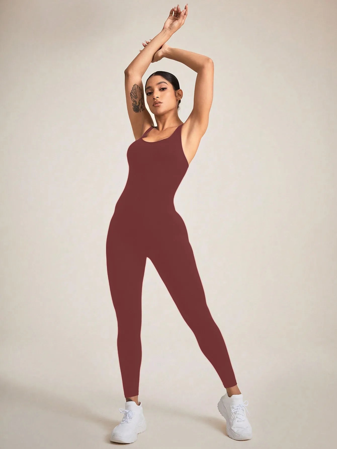 ShapeEase Seamless Tummy Control Bodysuit – Crisscross Back